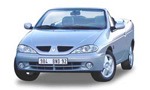 Renault Megane Cabriolet from 300 Euros per week